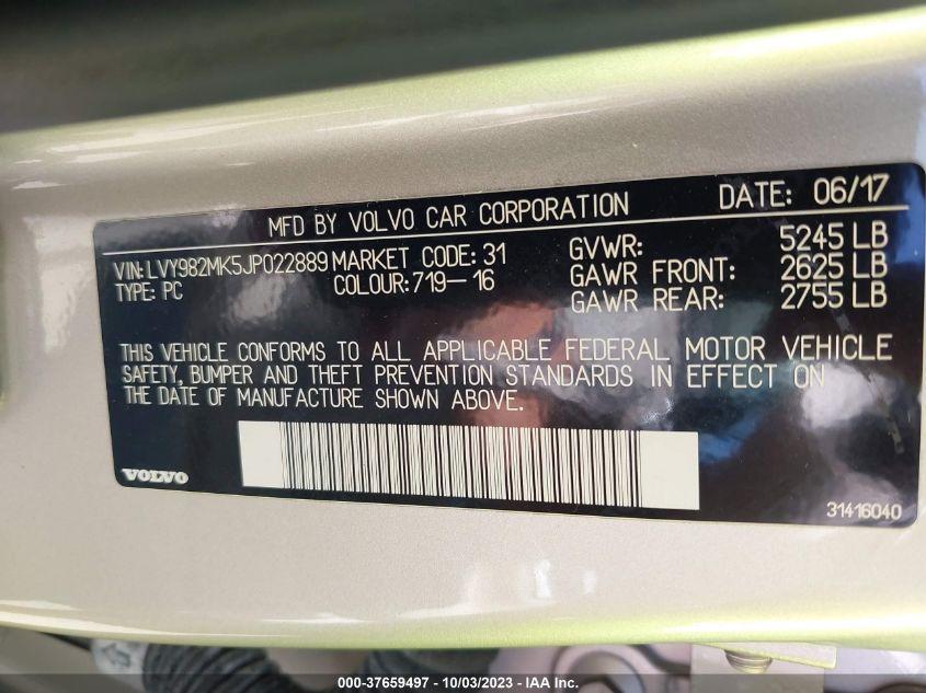 VOLVO S90 T5 MOMENTUM 2018