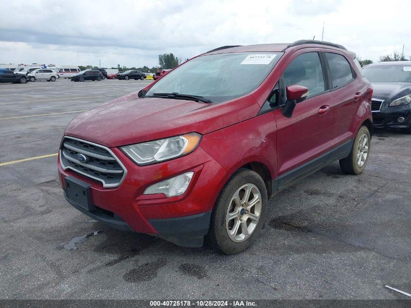 FORD ECOSPORT SE 2020
