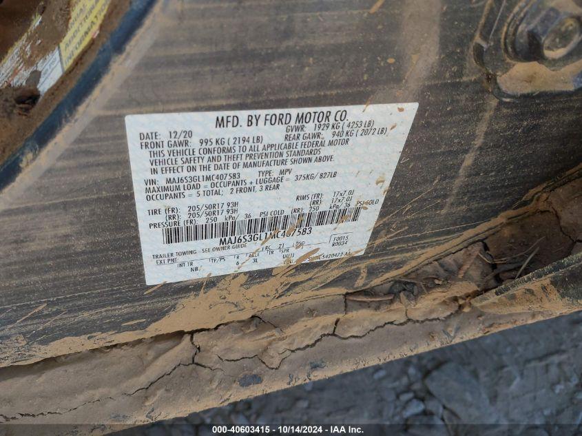 FORD ECOSPORT SE 2021