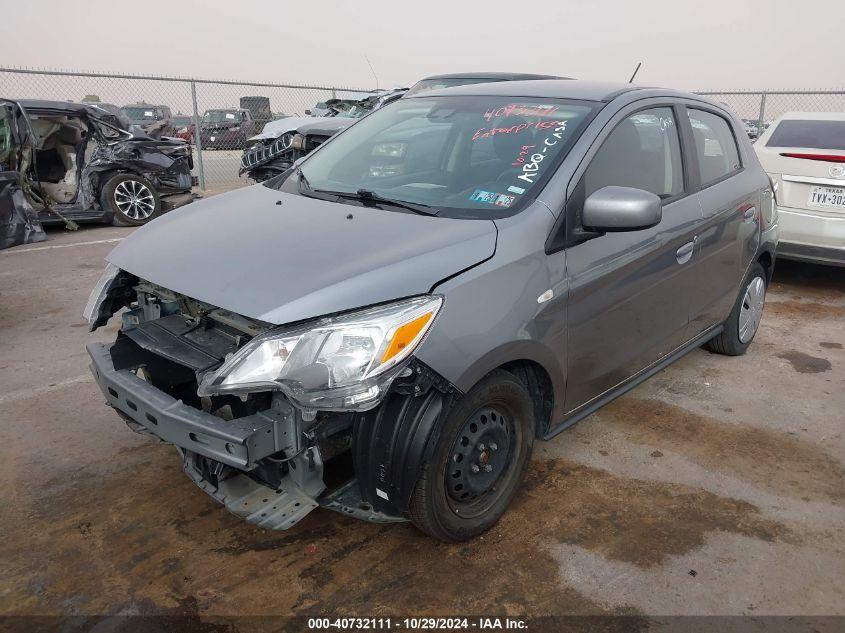 MITSUBISHI MIRAGE CARBONITE EDITION/ES/LE 2021