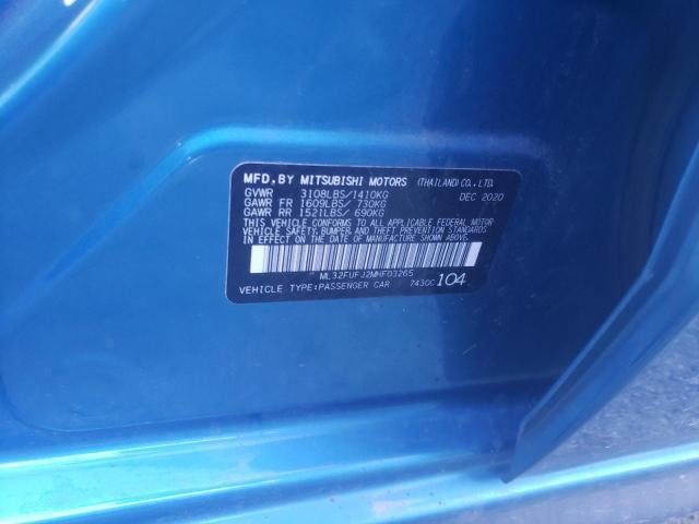 MITSUBISHI MIRAGE G4 2021