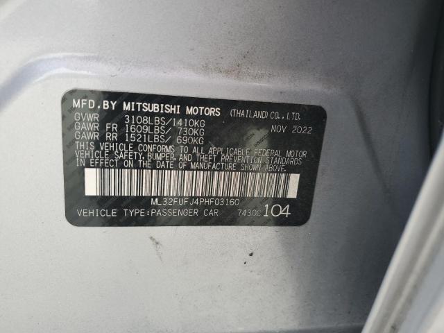 MITSUBISHI MIRAGE G4 2023