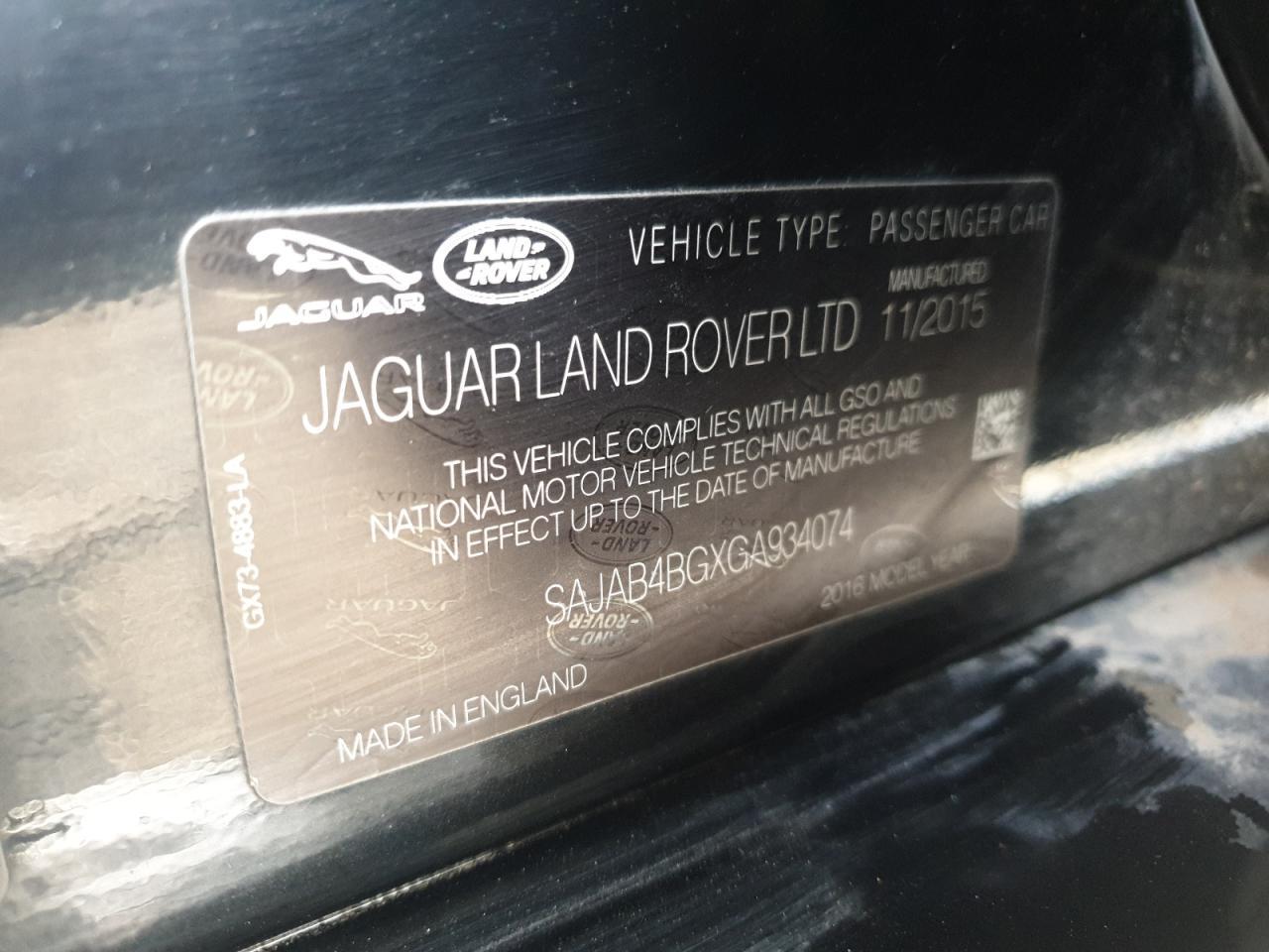 JAGUAR XI  2016