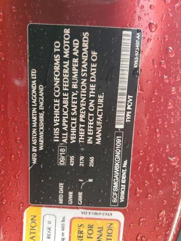 ASTON MARTIN ALL MODELS VANTAGE 2019