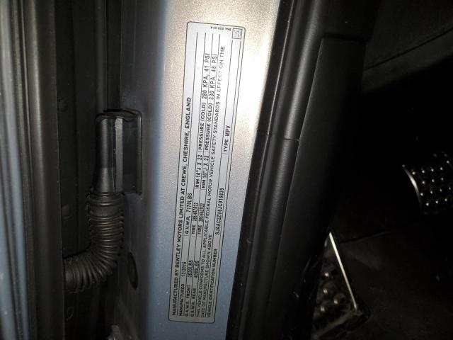 BENTLEY ALL MODELS BENTAYGA 2018