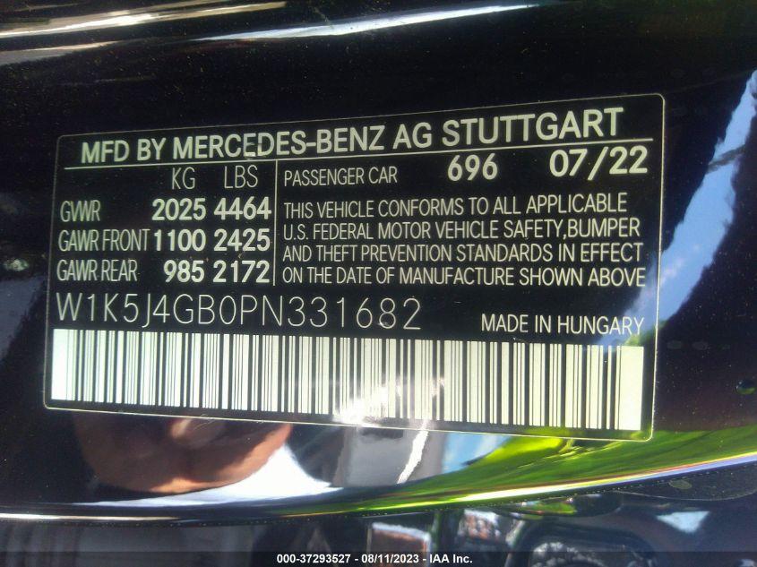 MERCEDES-BENZ CLA CLA 250 2023