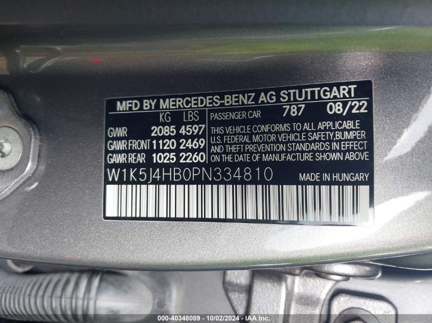 MERCEDES-BENZ CLA 250 COUPE 4MATIC 2023