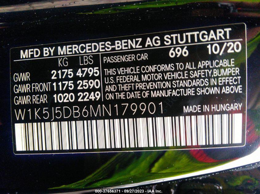 MERCEDES-BENZ CLA 45 AMG 2021