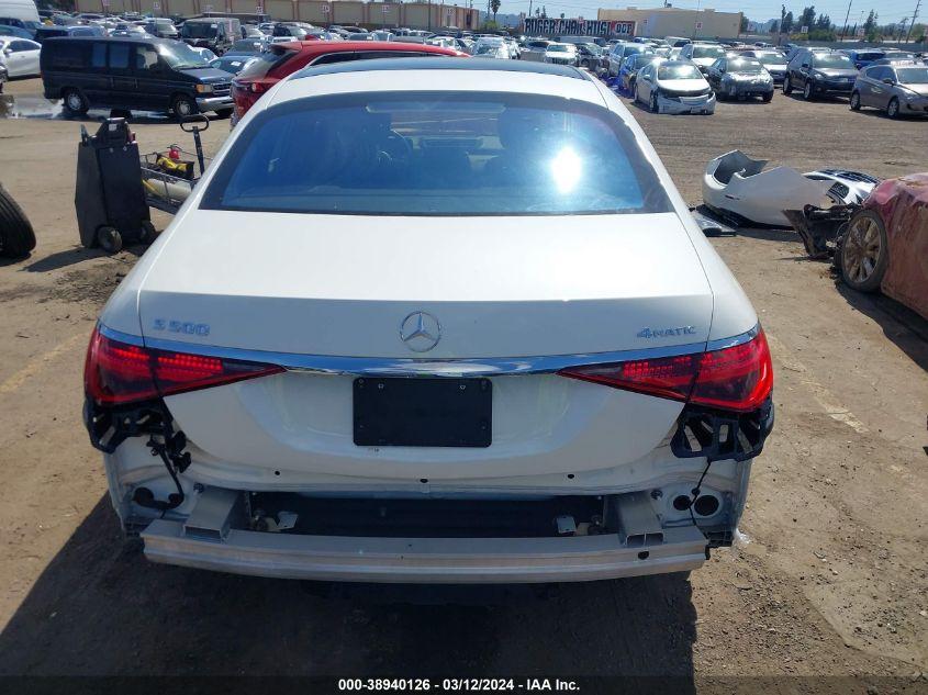 MERCEDES-BENZ S 500 4MATIC 2022