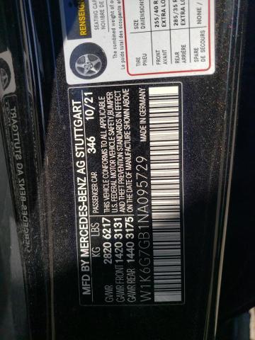 MERCEDES-BENZ S-CLASS S 580 4MAT 2022