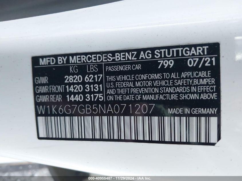 MERCEDES-BENZ S 580 4MATIC 2022