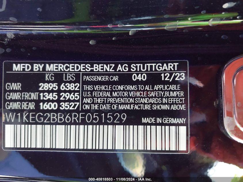 MERCEDES-BENZ EQE 350+  2024