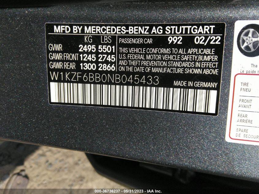 MERCEDES-BENZ E-CLASS AMG E 53 2022