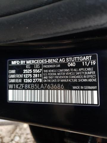 MERCEDES-BENZ E-CLASS E 63 AMG-S 2020