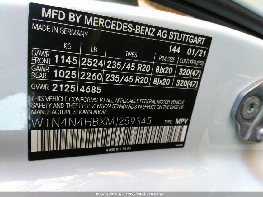 MERCEDES-BENZ GLA GLA 250 2021