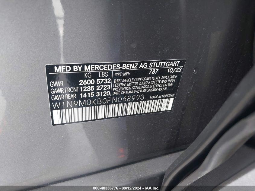 MERCEDES-BENZ EQB 300 SUV 4MATIC 2023