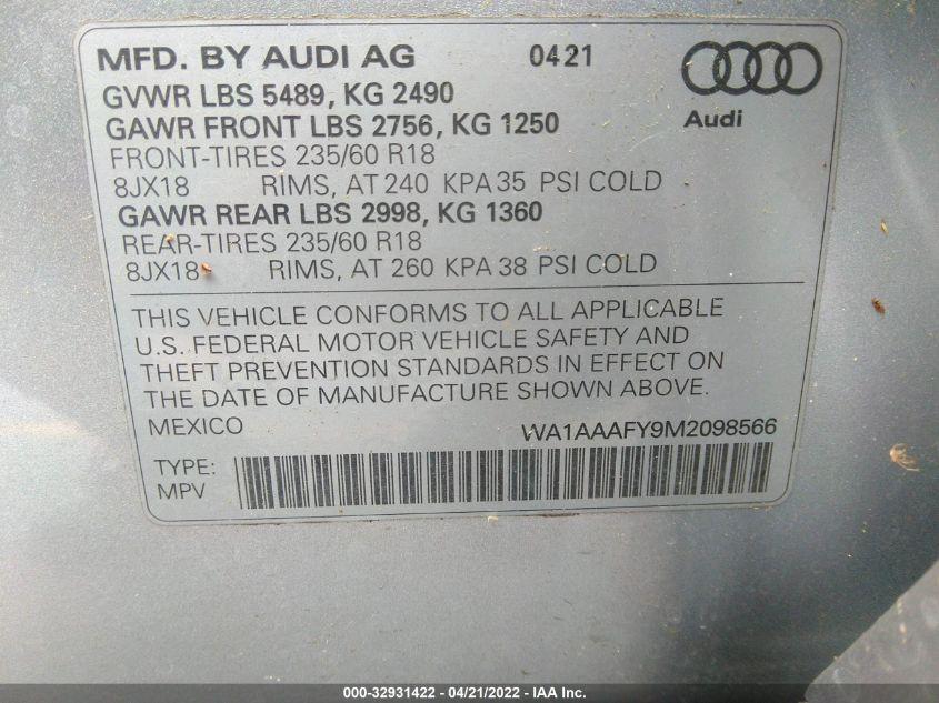 AUDI Q5 PREMIUM 2021