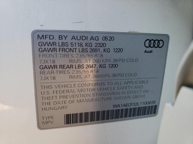 AUDI Q3 PREMIUM 2020