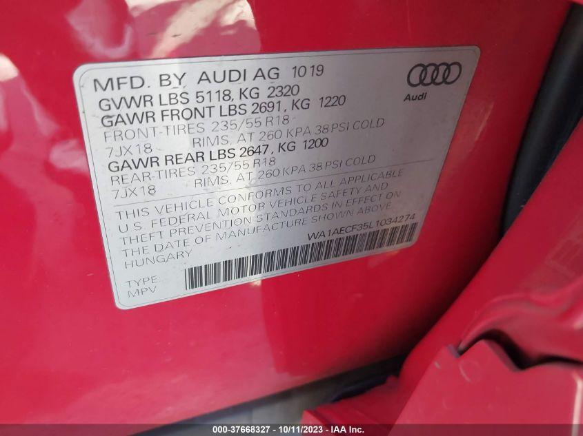 AUDI Q3 PREMIUM 2020