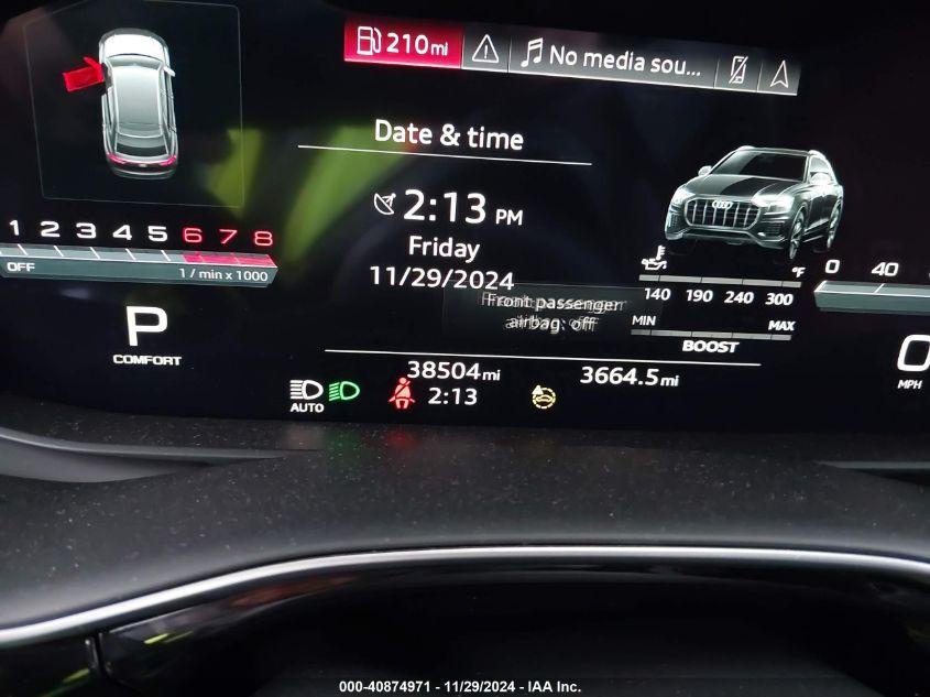 AUDI SQ8 PREMIUM PLUS TFSI QUATTRO TIPTRONIC 2022