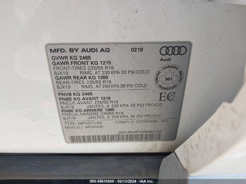 AUDI Q5 45 PREMIUM 2019