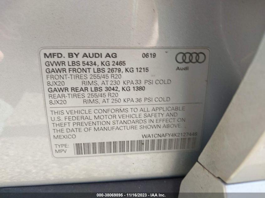 AUDI Q5 PRESTIGE 2019