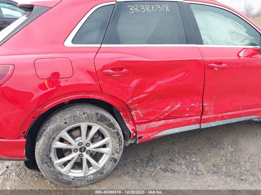 AUDI Q3 PREMIUM 45 TFSI S LINE QUATTRO TIPTRONIC 2023