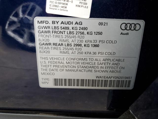 AUDI Q5 PREMIUM 2022