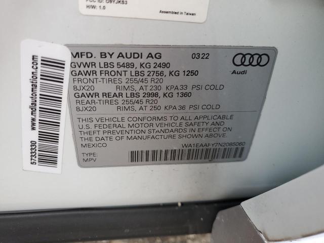 AUDI Q5 PREMIUM 2022