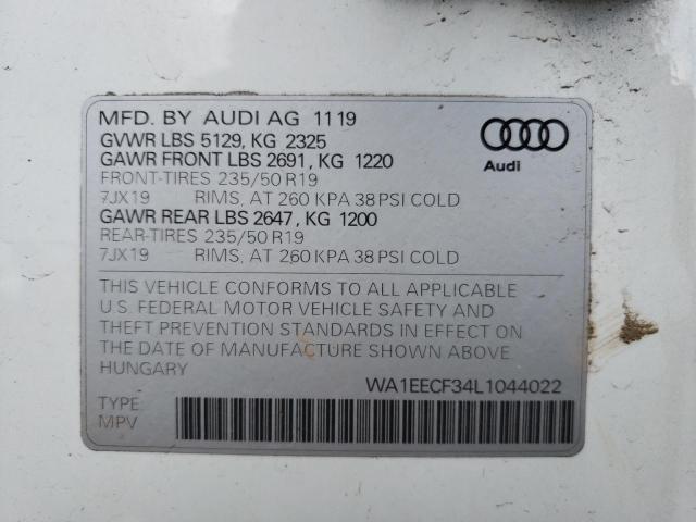 AUDI Q3 PREMIUM 2020