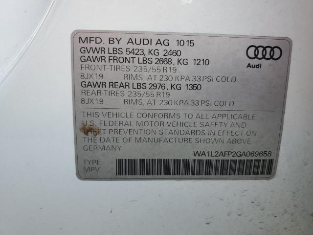 AUDI Q5 PREMIUM 2016