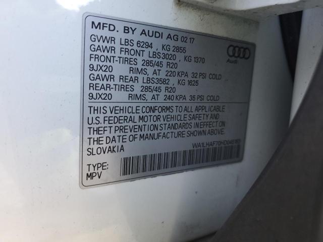 AUDI Q7 PREMIUM 2017