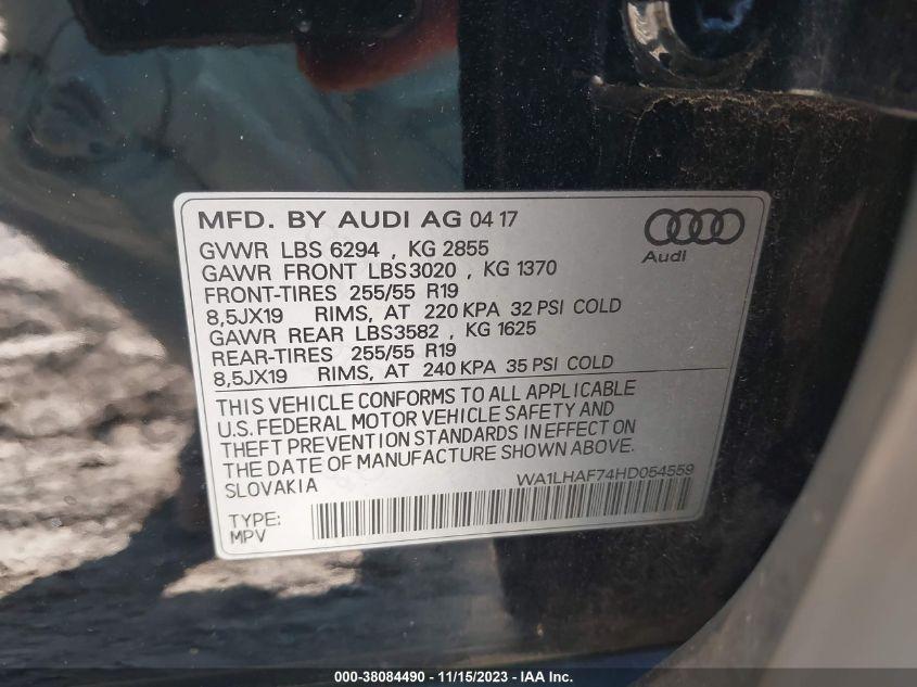 AUDI Q7 2.0T PREMIUM 2017