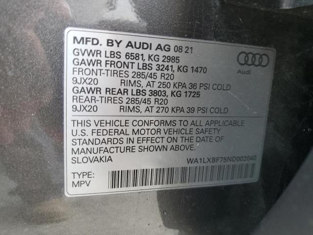 AUDI Q7 PREMIUM 2022