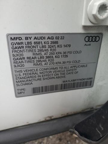 AUDI Q7 PREMIUM 2022