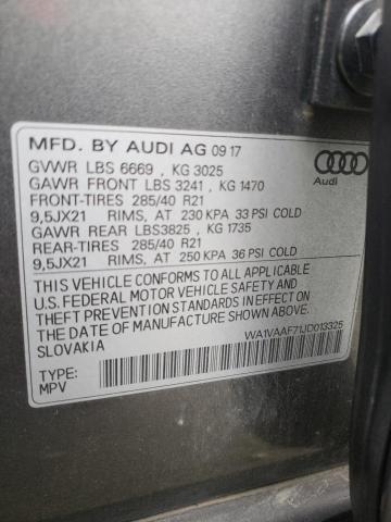 AUDI Q7 PRESTIG 2018