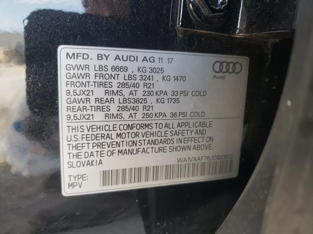 AUDI Q7 PRESTIG 2018
