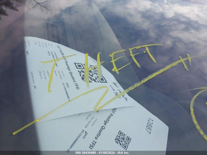 AUDI SQ7 PRESTIGE TFSI QUATTRO TIPTRONIC 2021