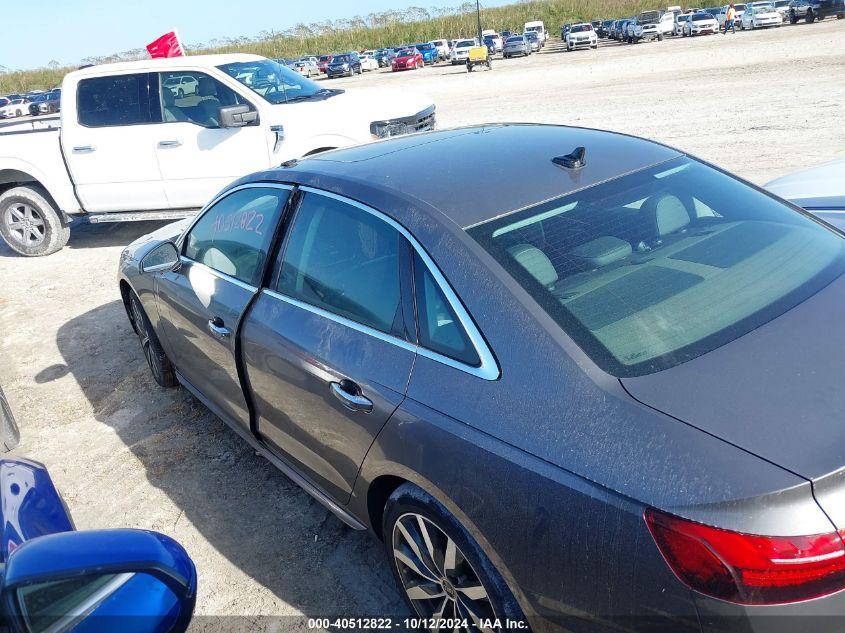 AUDI A4 PREMIUM 40 TFSI QUATTRO S TRONIC 2021