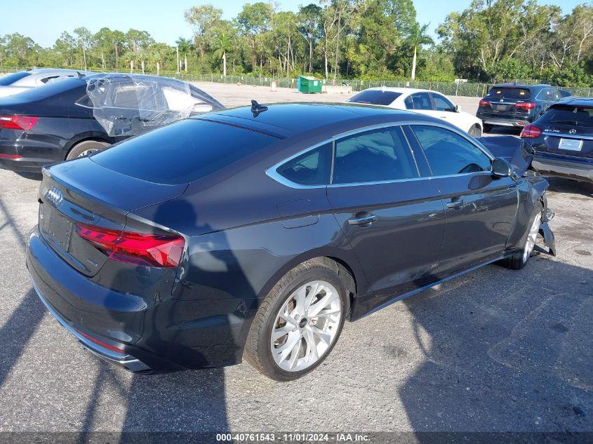 AUDI A5 SPORTBACK PREMIUM 40 TFSI QUATTRO S TRONIC 2022