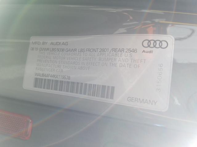 AUDI S4/RS4 S4 PREMIUM 2019