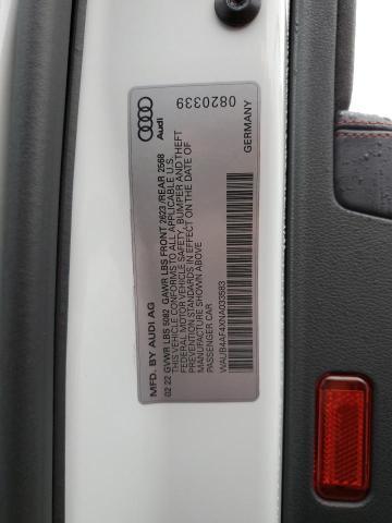 AUDI S4/RS4 S4 PREMIUM 2022