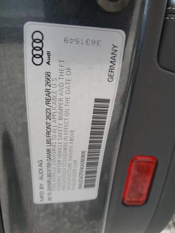 AUDI S5/RS5 S5 PRESTIG 2019