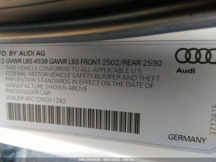 AUDI A6 2.0T PREMIUM PLUS 2013