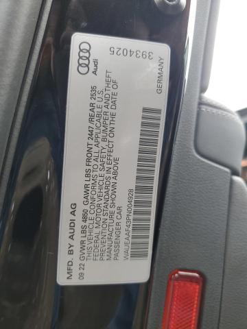 AUDI A4 PREMIUM 2023