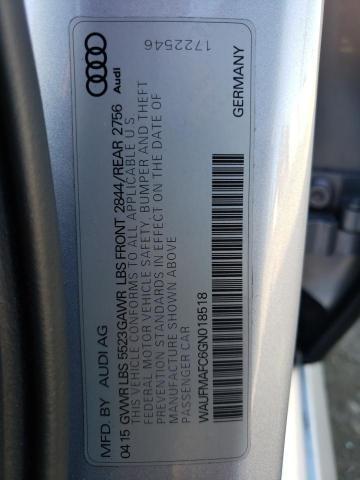 AUDI A6 PREMIUM 2016