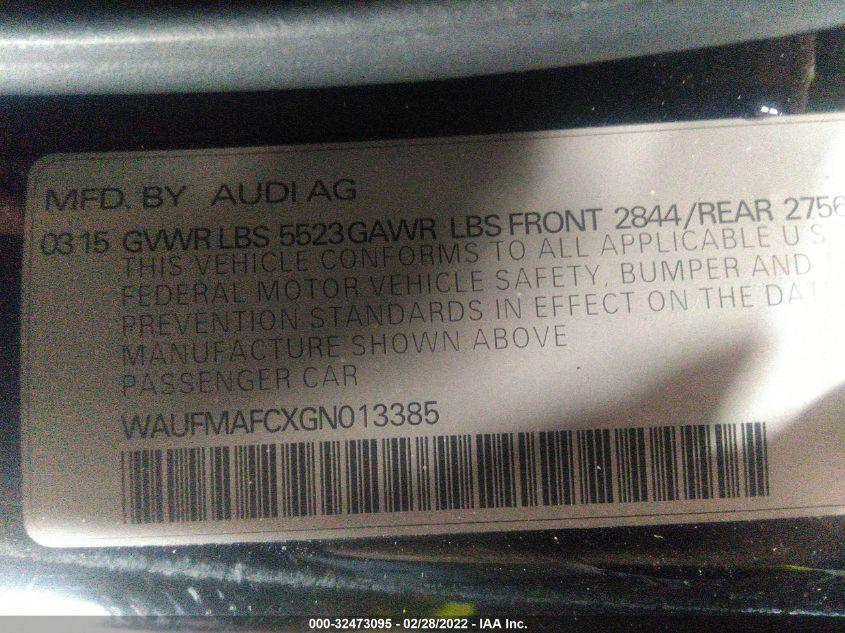 AUDI A6 3.0L TDI PREMIUM PLUS 2016