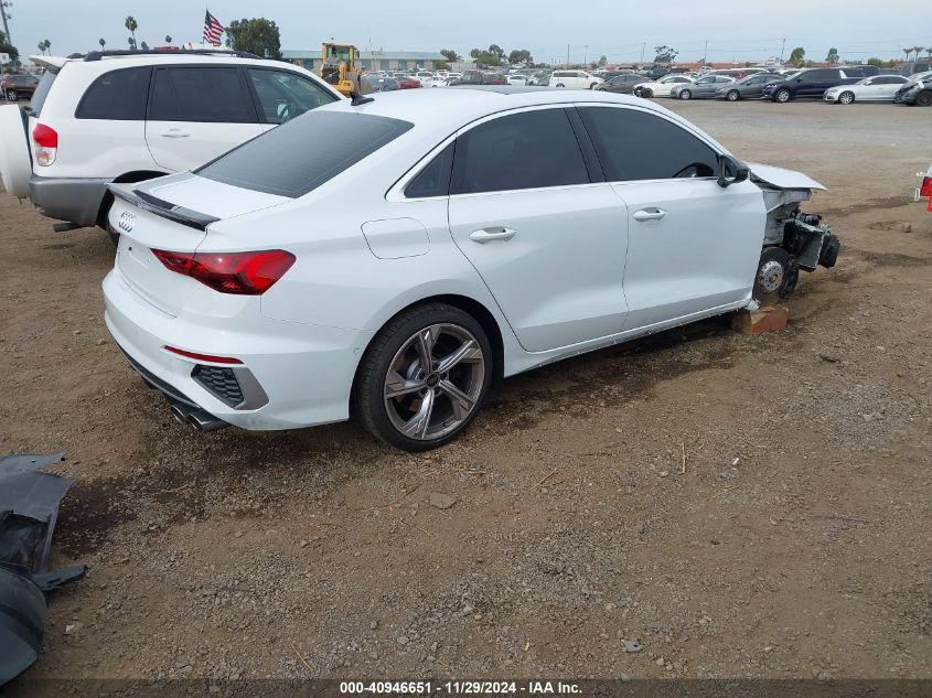 AUDI S3 PREMIUM TFSI QUATTRO S TRONIC 2023