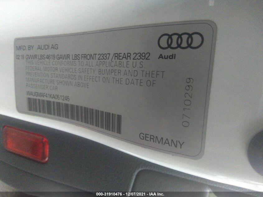 AUDI A4 PREMIUM/TITANIUM PREMIUM 2019