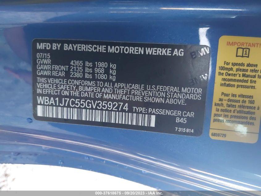 BMW 2 SERIES M235I 2016